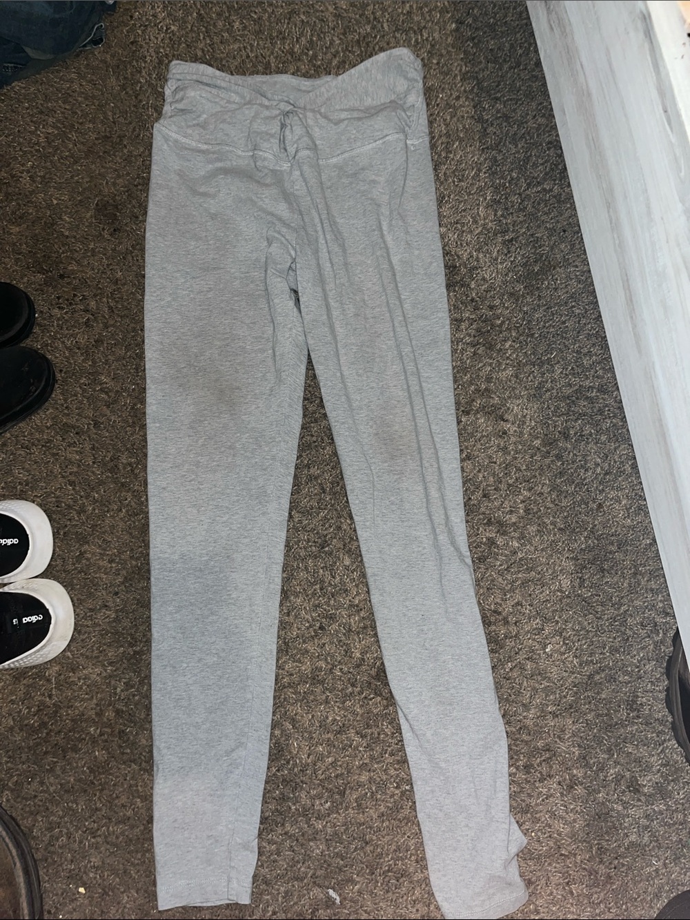 Pink Grey Leggings